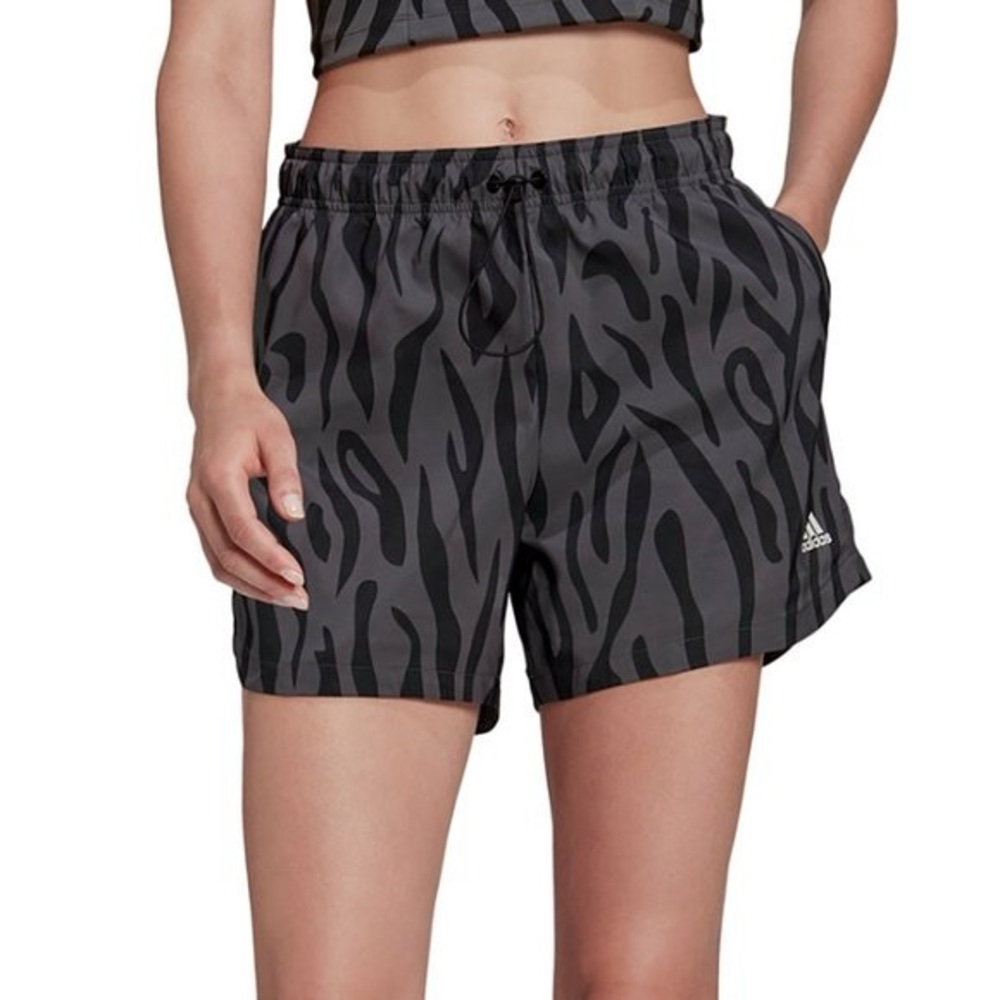 XS Adidas Zebra print shorts